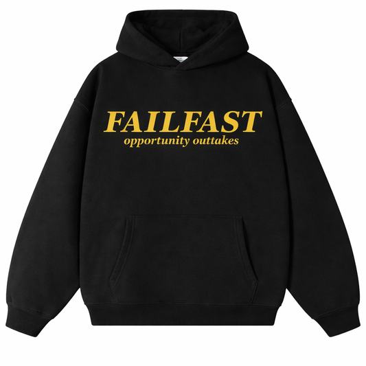FF Hoodie Black/Yellow