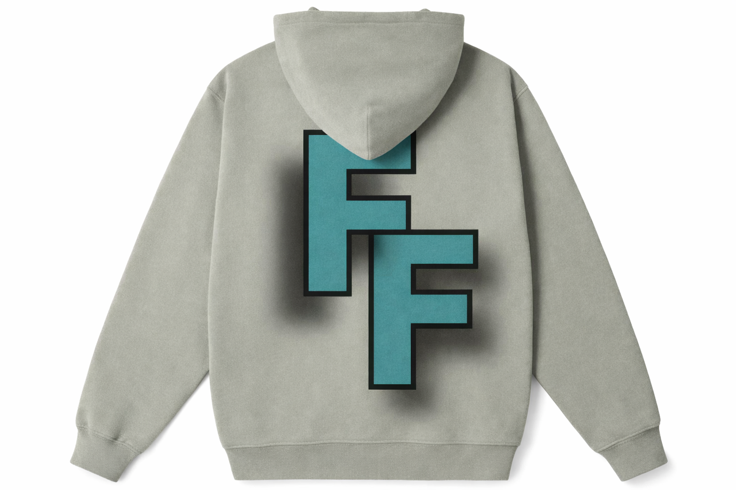 FF Hoodie Tan/Teal