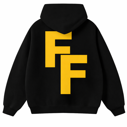 FF Hoodie Black/Yellow